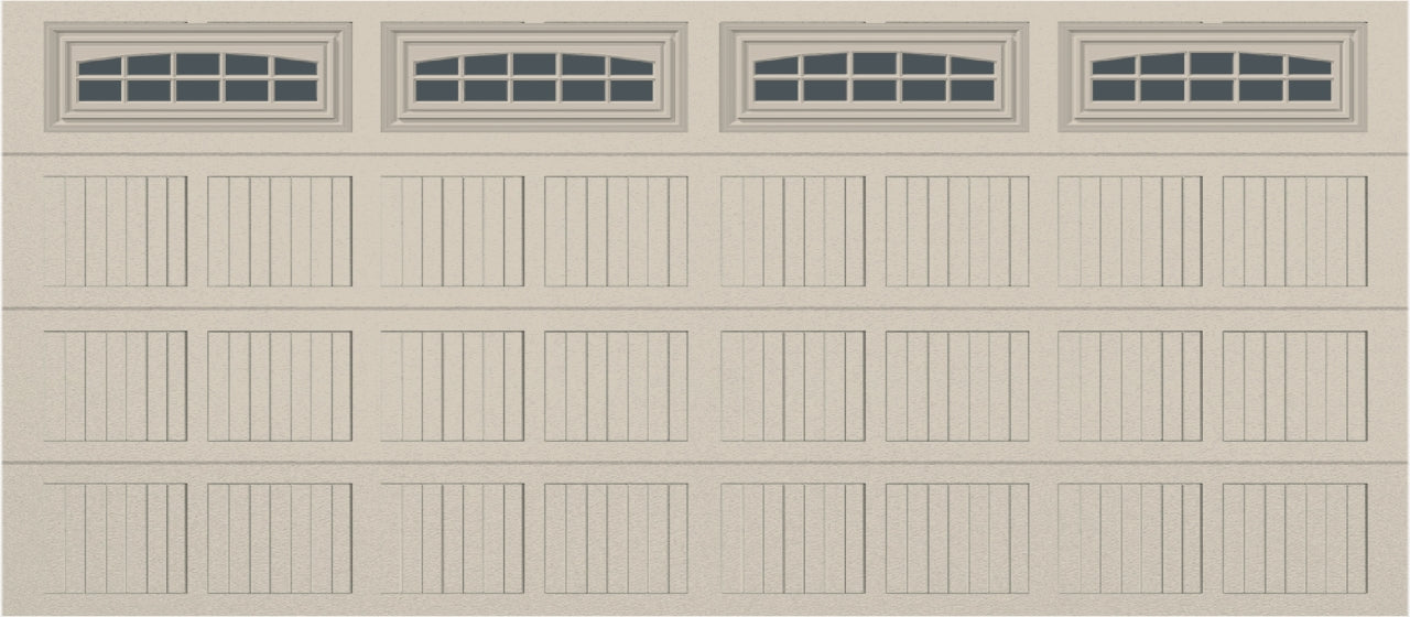 16x7 - Cascade - Tinted - With glass - Almond