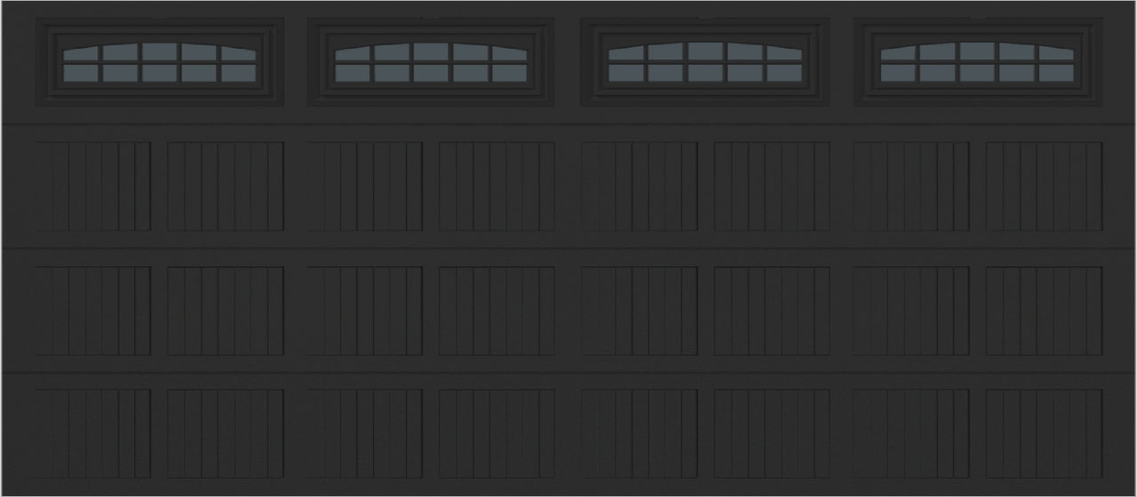 16x7 -  Cascade - Tinted - With glass - Black