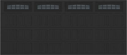 16x7 -  Cascade - Tinted - With glass - Black