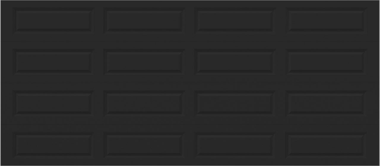 16x7 - No glass Long - Black