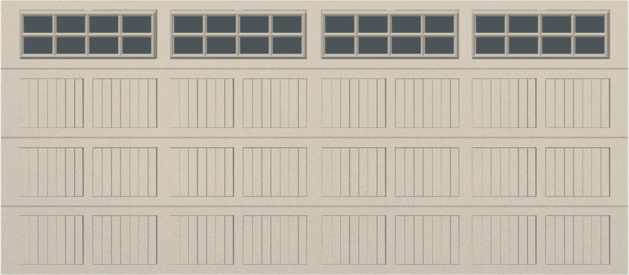 16x7 -  Tinted- Stockton With glass - Almond