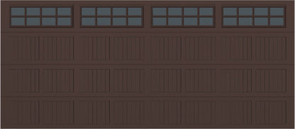 16x7 -  Tinted- Stockton With glass - Brown