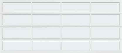 16'x7' Window - Aluminum - White - Frosted