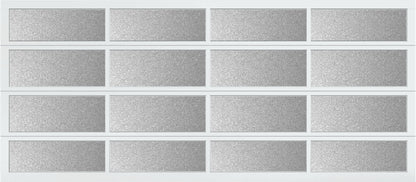 16'x7' Window - Aluminum - White - Obscure