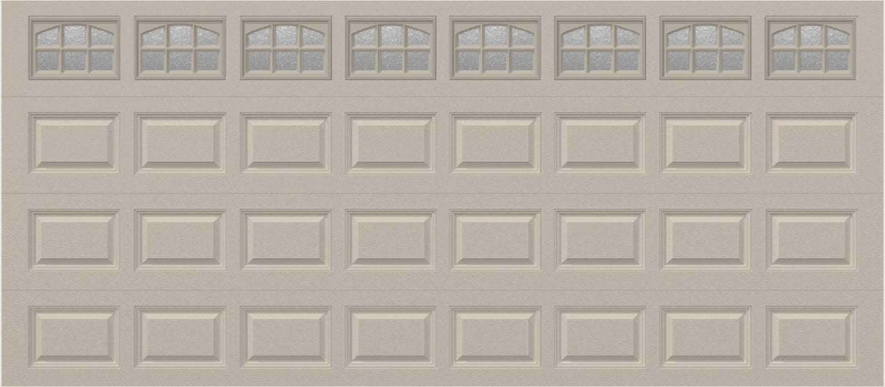 16x7 - Cascade - Obscure With glass - Almond