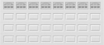 16x7 -  Cascade - Obscure With glass - White