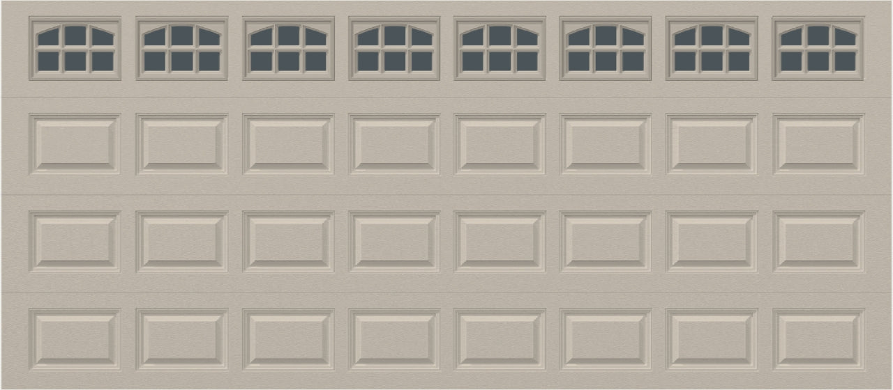 16x7 - Cascade - Tinted - With glass - Almond