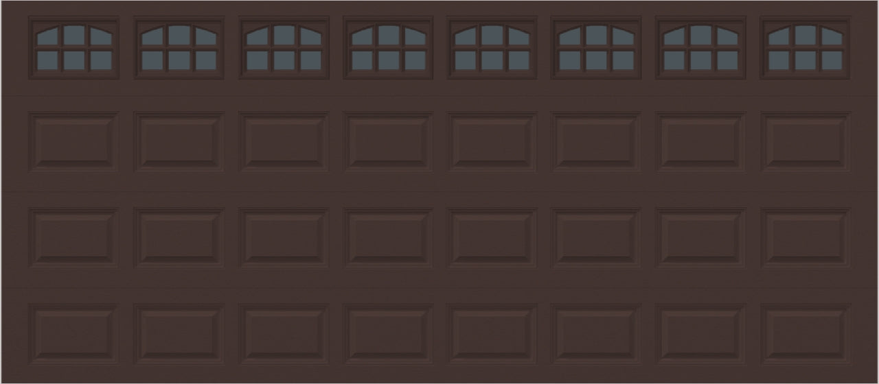 16x7 -  Cascade - Tinted - With glass - Brown