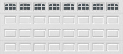 16x7 -  Cascade - Tinted - With glass - White