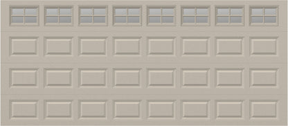 16x7 - Clear -  Stockton With glass Long Short - Almond