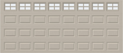 16x7 - Frosted -  Stockton With glass - Almond