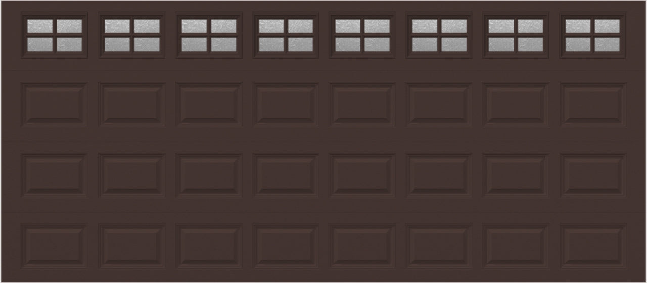 16x7 -  Obscure- Stockton With glass - Brown.