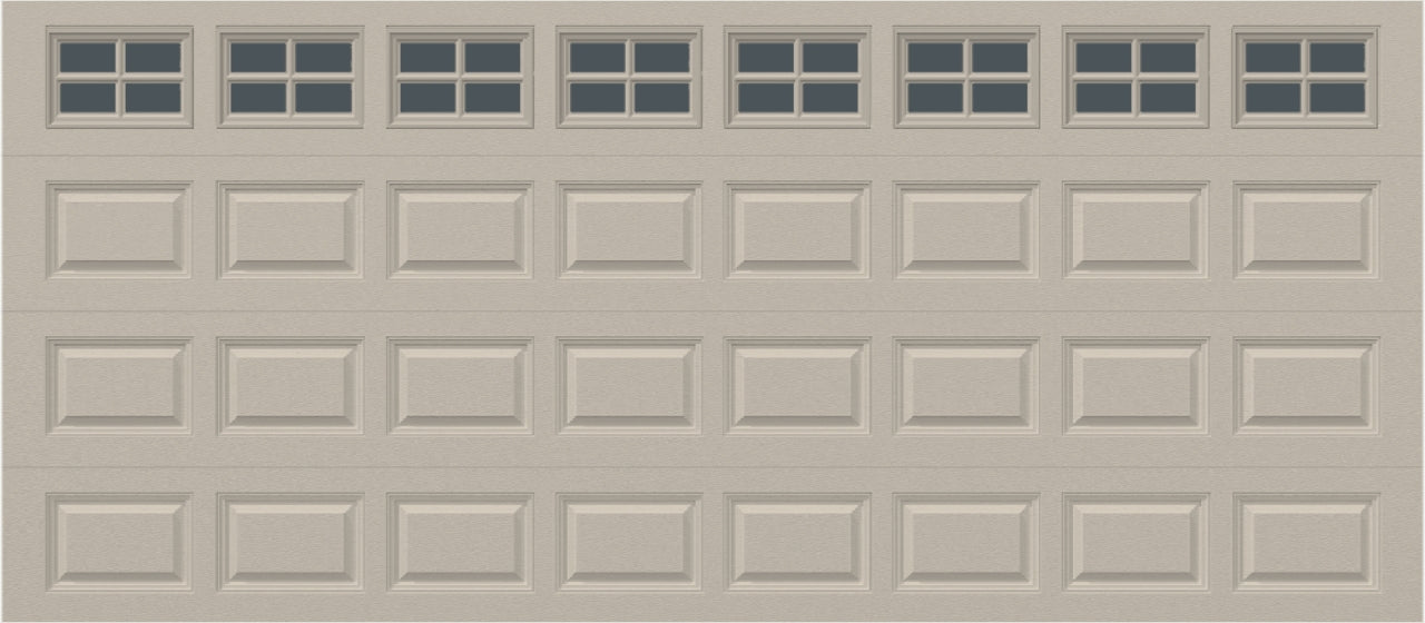 16x7 -  Tinted- Stockton With glass - Almond