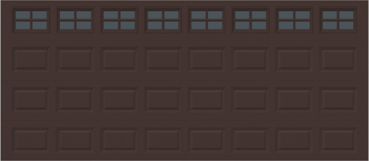 16x7 -  Tinted- Stockton With glass - Brown