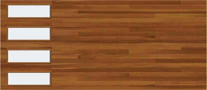 16x7 Window - Cedar Left - Frosted