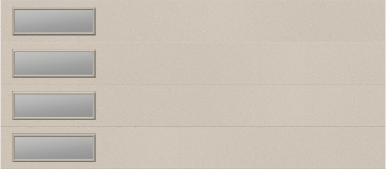 9'x7' Window - Skyflush Left - Almond - Clear