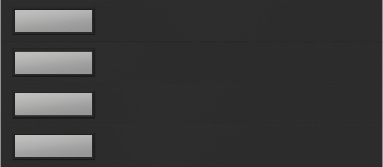 9'x7' Window - Skyflush Left - Black - Clear