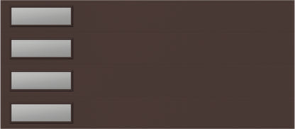 16'x7' Window - Skyflush Left  - Brown - Clear 