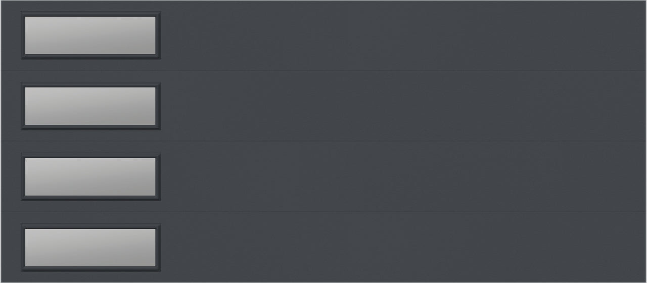 9'x7' Window - Skyflush Left - Graphiete - Clear