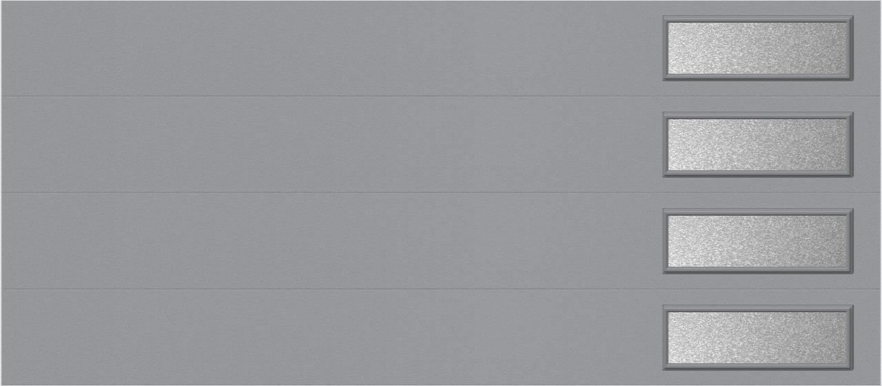 9'x7' Window - Skyflush -  Gray - Obscure