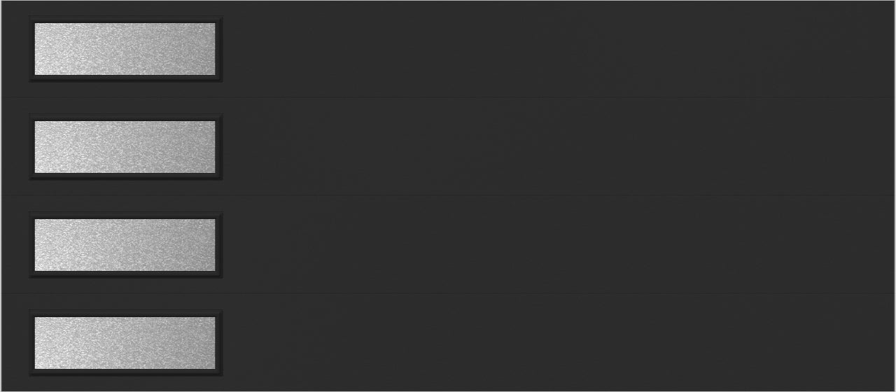 9'x7' Window - Skyflush Left - Black - Obscure