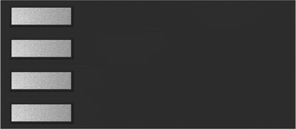 9'x7' Window - Skyflush Left - Black - Obscure