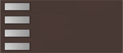 9'x7' Window - Skyflush Left   - Brown - Obscure