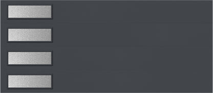 16'x7' Window - Skyflush Left  - Graphite - Obscure