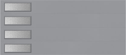 9'x7' Window - Skyflush Left  -  Gray - Obscure