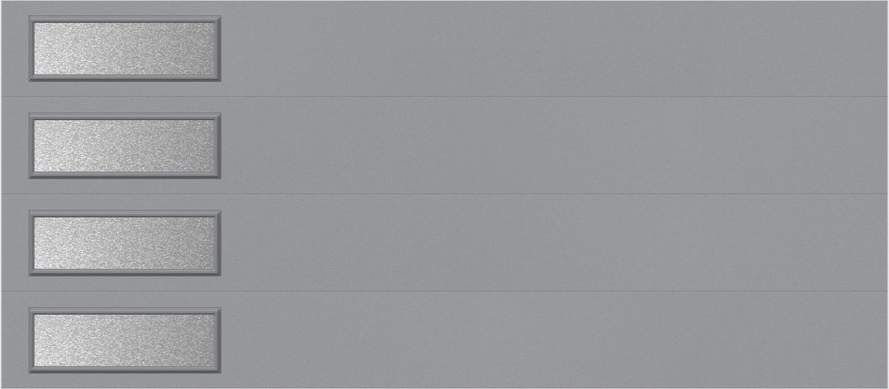 16'x7' Window - Skyflush Left  - Gray - Obscure