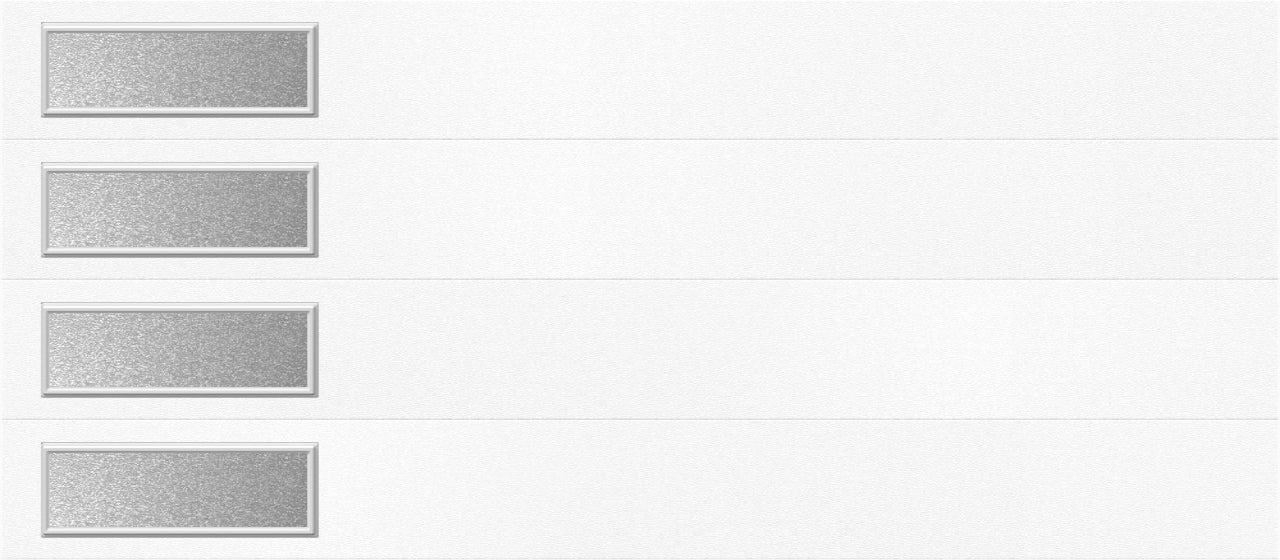 16'x7' Window - Skyflush Left  - White - Obscure