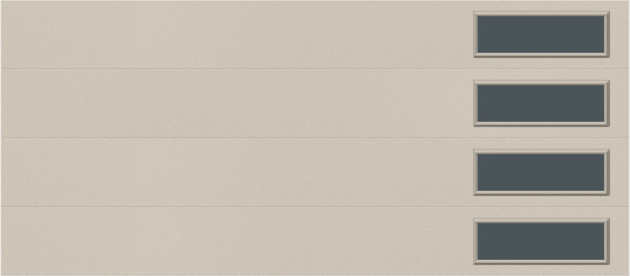 9'x7' Window - Skyflush Right  - Almond - Tinted 