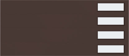 9'x7' Window - Skyflush Right  - Brown - Frosted