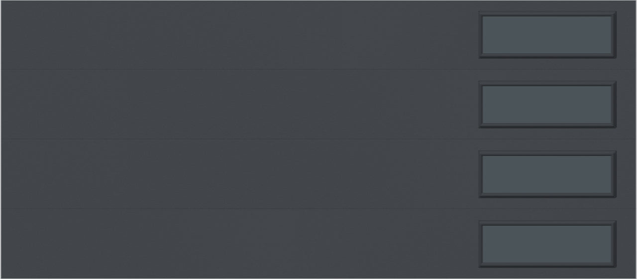 9'x7' Window - Skyflush Right  - Graphiete - Tinted 