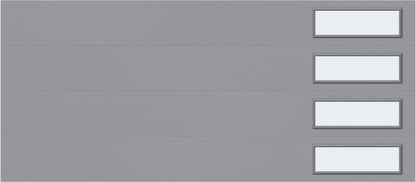 9'x7' Window - Skyflush Right  -  Gray - Frosted