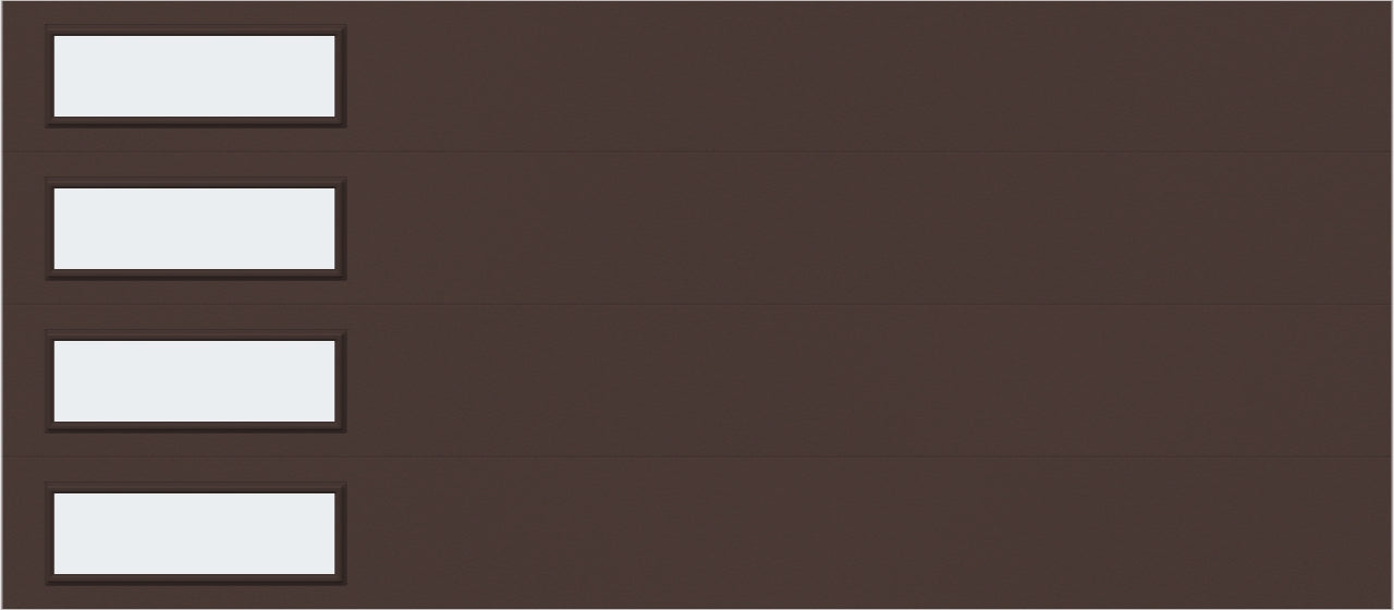 9'x7' Window - Skyflush Left   - Brown - Frosted