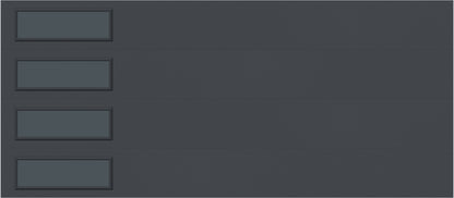 16'x7' Window - Skyflush Left  - Graphite - Tinted