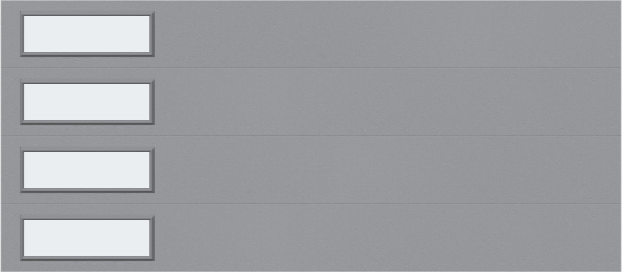 9'x7' Window - Skyflush Left  -  Gray - Frosted