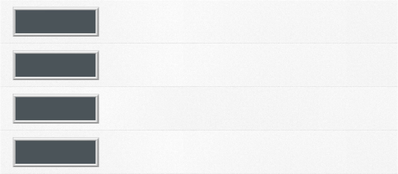 16'x7' Window - Skyflush Left  - White - Tinted