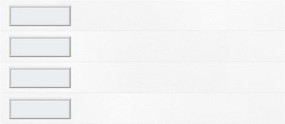 9'x7' Window - Skyflush Left - White - Frosted