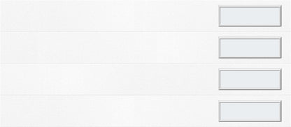 9'x7' Window - Skyflush Right  - White - Frosted