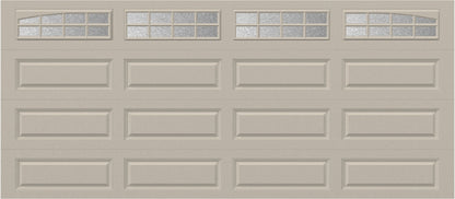 16x7 - Arched Stockton Long - ObscureWith glass Long - Almond