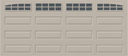 16x7 - Arched Stockton Long - Tinted With glass Long - Almond