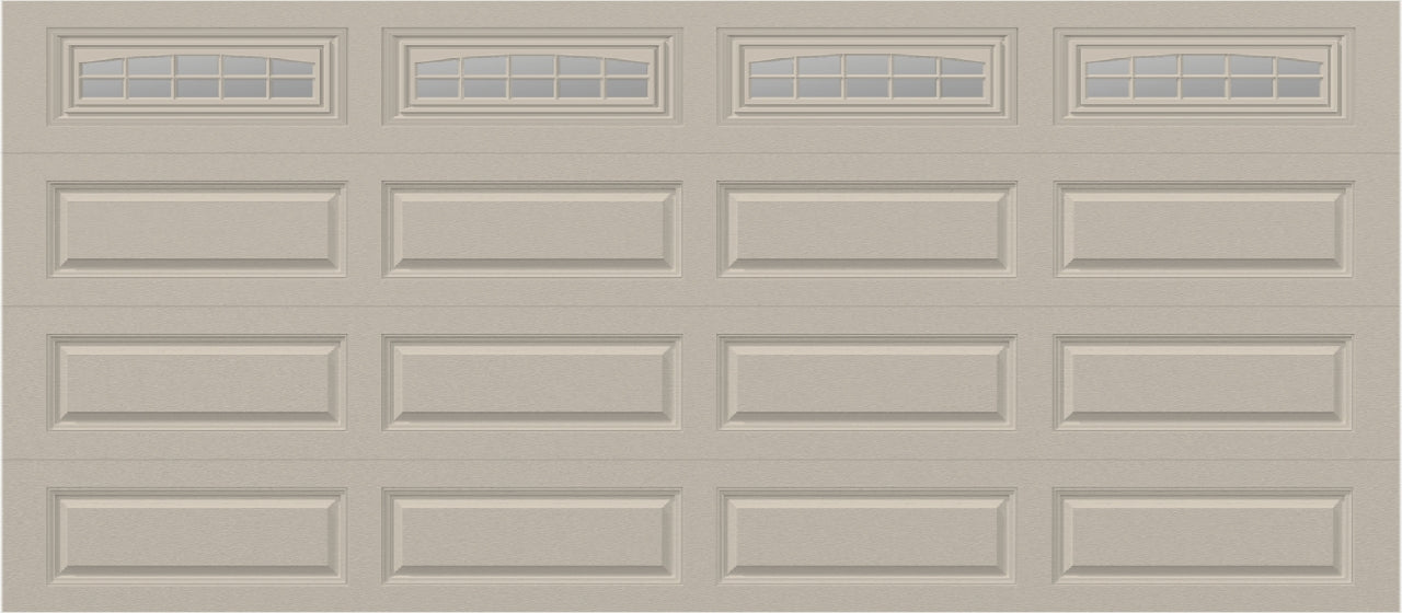 16x7 - Cascade - Clear  With glass Long - Almond