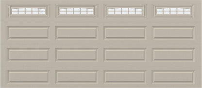 16x7 - Cascade - Frosted  With glass Long - Almond