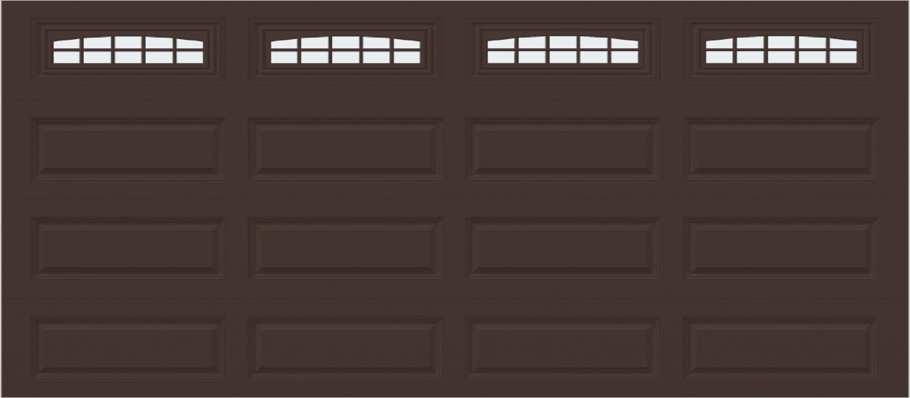 16x7 -  Cascade - Frosted  With glass Long - Brown