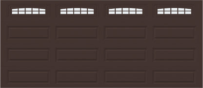 16x7 -  Cascade - Frosted  With glass Long - Brown