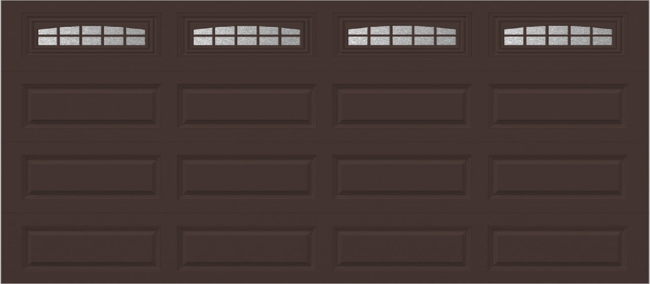 16x7 -  Cascade - Obscure  With glass Long - Brown