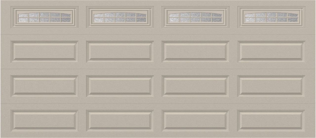 16x7 - Cascade - Obscure  With glass Long - Almond