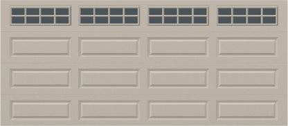 16x7 -  Tinted - Long Stockton With glass - Almond